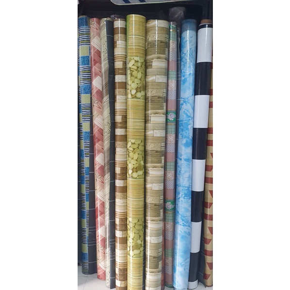 Terpal Tikar Karpet Plastik Lantai Vinyl Meteran Gulungan ROYAL PANJANG 50cm LEBAR 2m