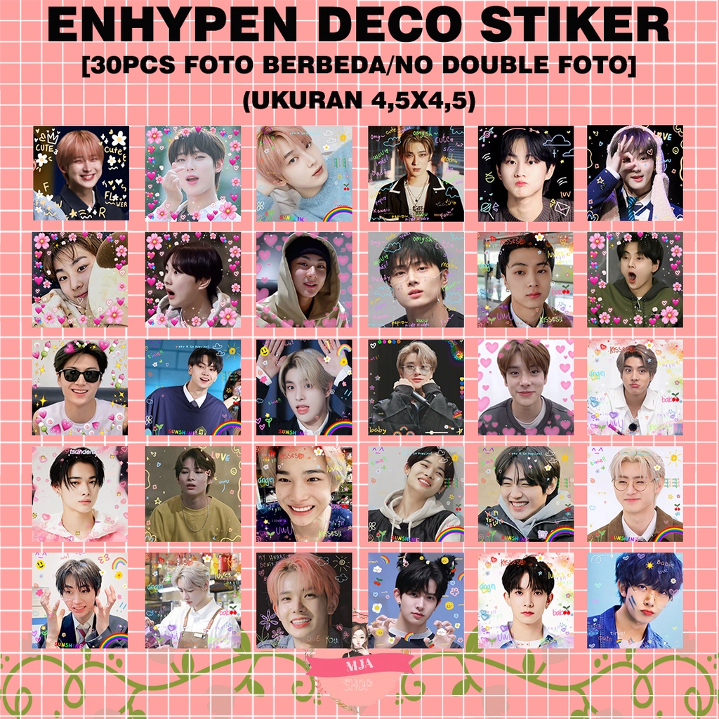 

KPOP DECO STIKER ENHYPEN | DECO STIKER | ENHYPEN STIKER | ENHYPEN DECO STIKER | ENHYPEN | KPOP STIKER | KPOP DECO STIKER