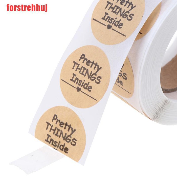 

Inir 500 Pcs Stiker Label Thank You Ukuran 1 Inch Untuk Amplop