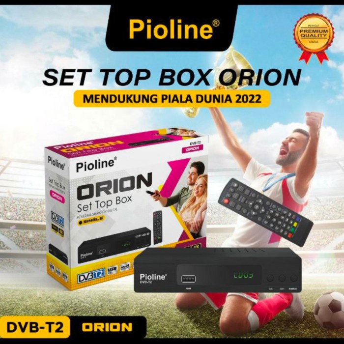 SET TOP BOX ORION STB ORION SIARAN TV DIGITAL