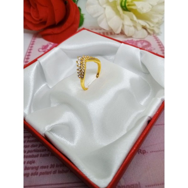 lagi viral cincin puji berlapis emas mudah tidak mudah luntur