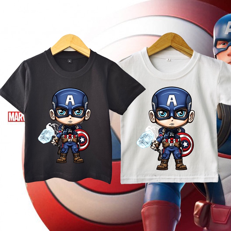 BAJU KAOS ANAK CAPTAIN AMERICA