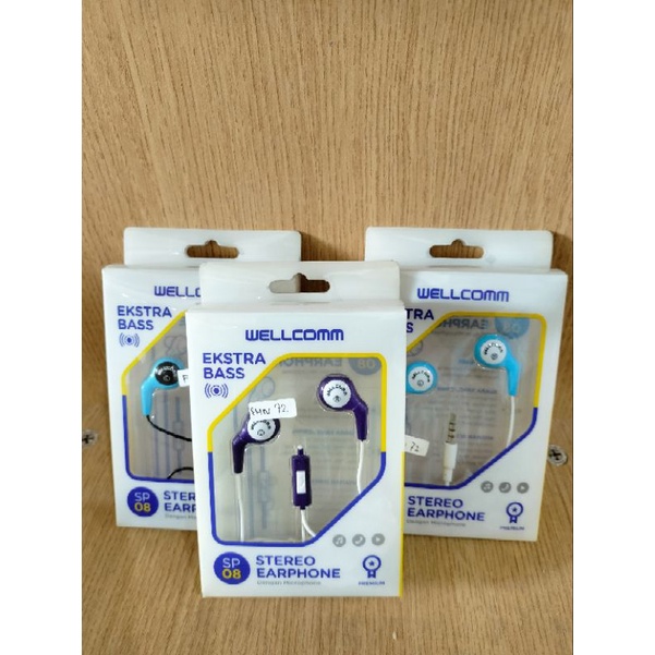 HEADSET WELLCOMM SP 08 SUPER BASS