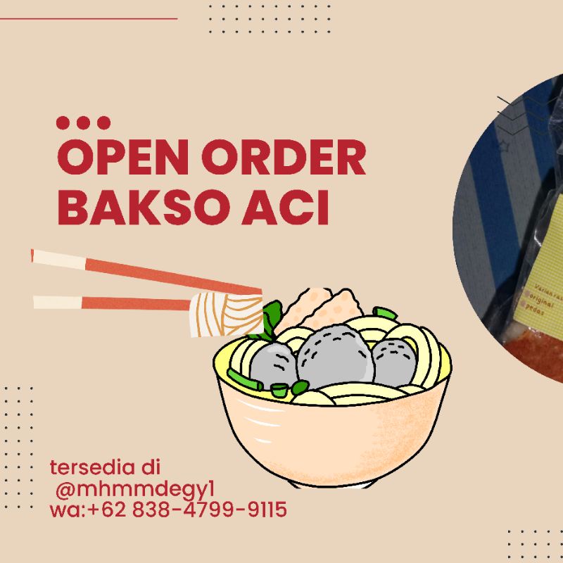 

bakso aci