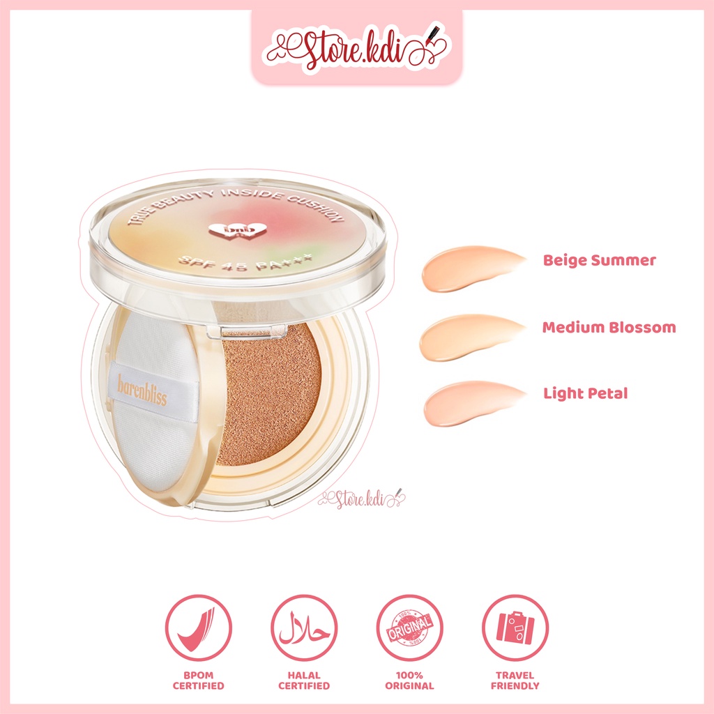 Jual Bnb Barenbliss Korean Bloomatte True Beauty Inside Cushion Shopee Indonesia