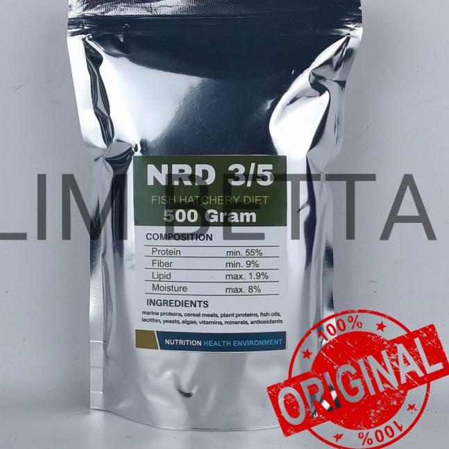 PELET NRD 3/5 KEMASAN 500 GRAM / NRD 300-500 MIKRON