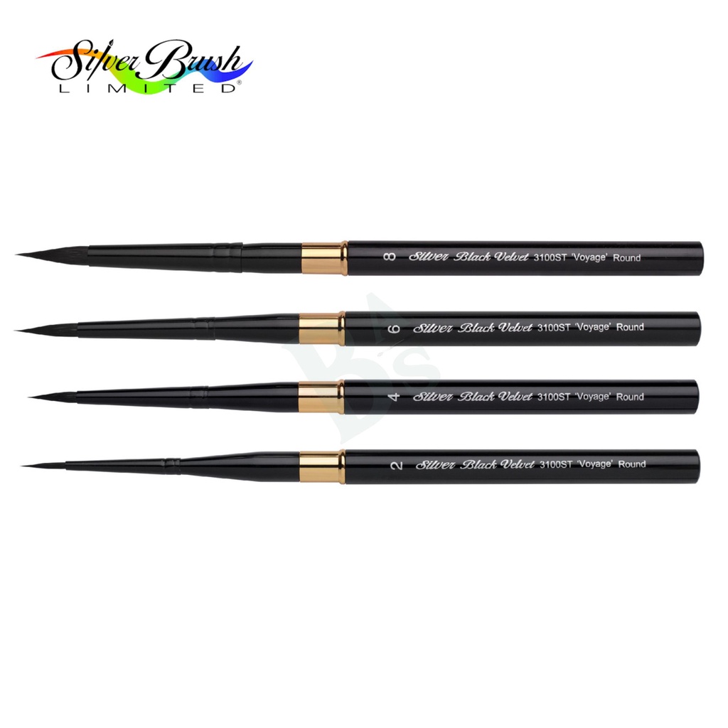 

Silver Brush,Black Velvet® Voyage™ 3100ST Travel Brush