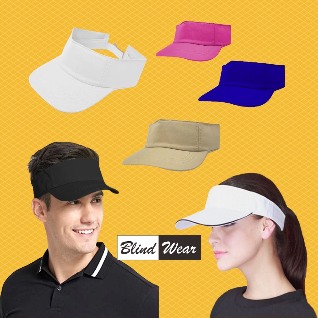 Topi Olahraga Golf Senam Zumba Tenis Lari Polos Pria Wanita