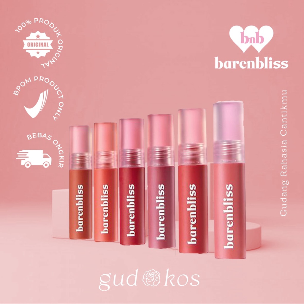 [FREE GIFT] BARENBLISS Cherry Makes Cheerfull Lip Velvet | korea Lipcream