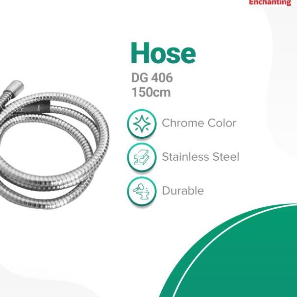 Flexible Hose Selang Air Shower Europe Enchanting DG 406-150