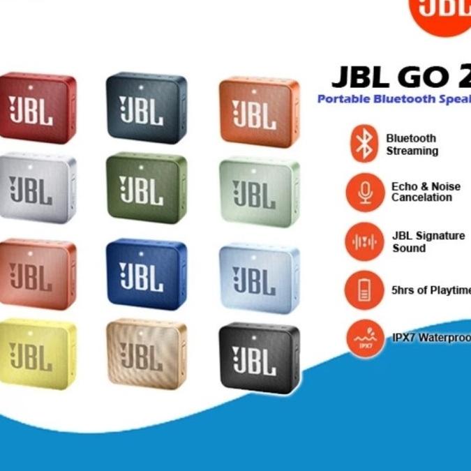 Sale Jbl Go 2 Original /SPEAKER BLUETOOTH/SPEAKER AKTIF/SPEAKER BLUETOOTH BASS/SPEAKER FULL BASS