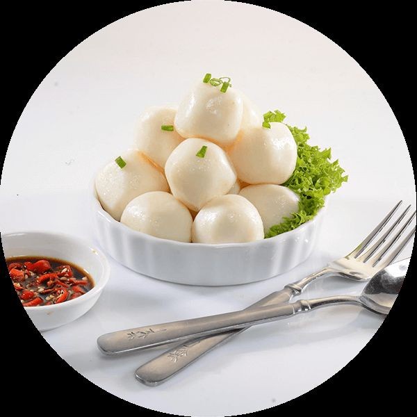 EB Small Fish Ball/Bakso Ikan 500 gr dan 1 kg Suki Steamboat Frozen Seafood Import Halal