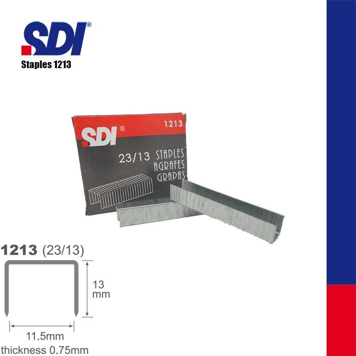

SDI Staples 23/13 / Isi staples 1213 1 box
