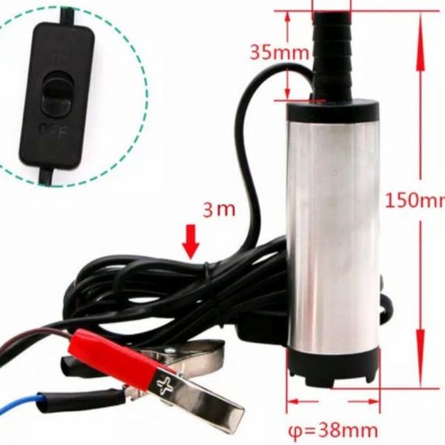 pompa air celup mini portable diesel pump mini oli minyak