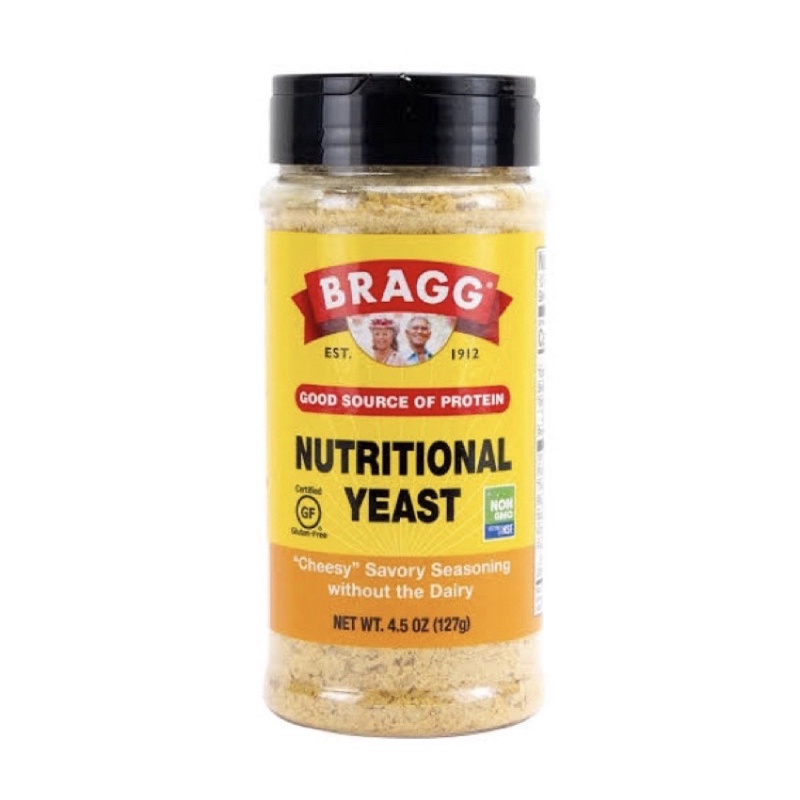 

Bragg Nutrition Yeast Seasoning 127gr / Bragg / Premium / Nutritional / Yeast / Seasoning / 4.5 oz (127 g)