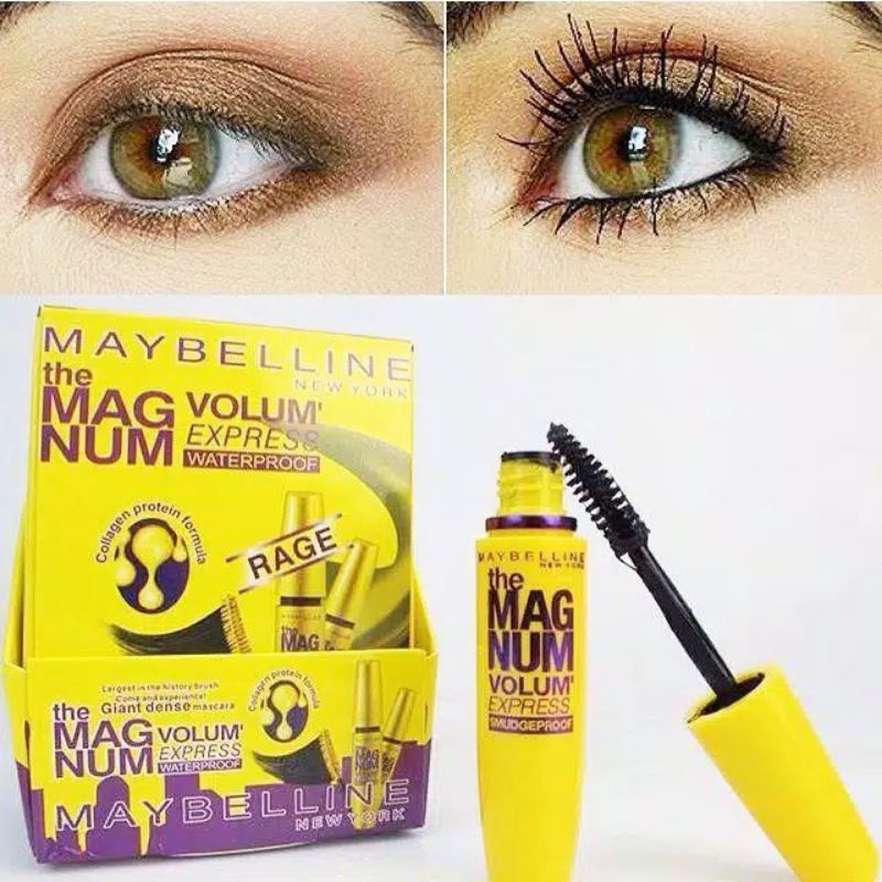MASKARA MAIBELIN KUNING EXTRA VOLUME
