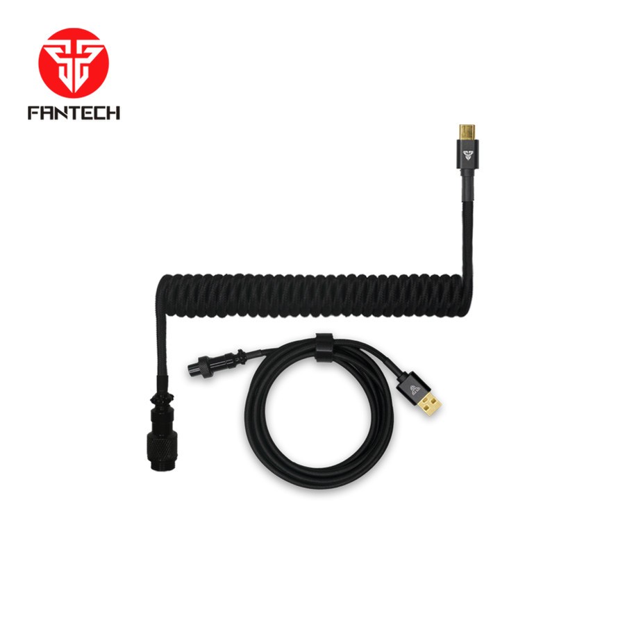 Fantech AC701 Coiled Cable For Mechanical Gaming Keyboard