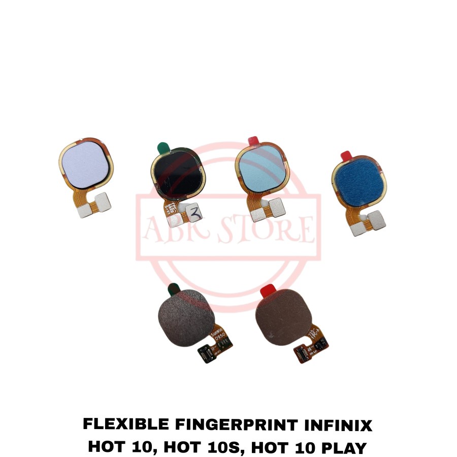 FLEXIBLE FINGERPRINT / SIDIK JARI - FINGER PRINT INFINIX HOT 10 | HOT 10S | HOT 10 PLAY - mamanmobil