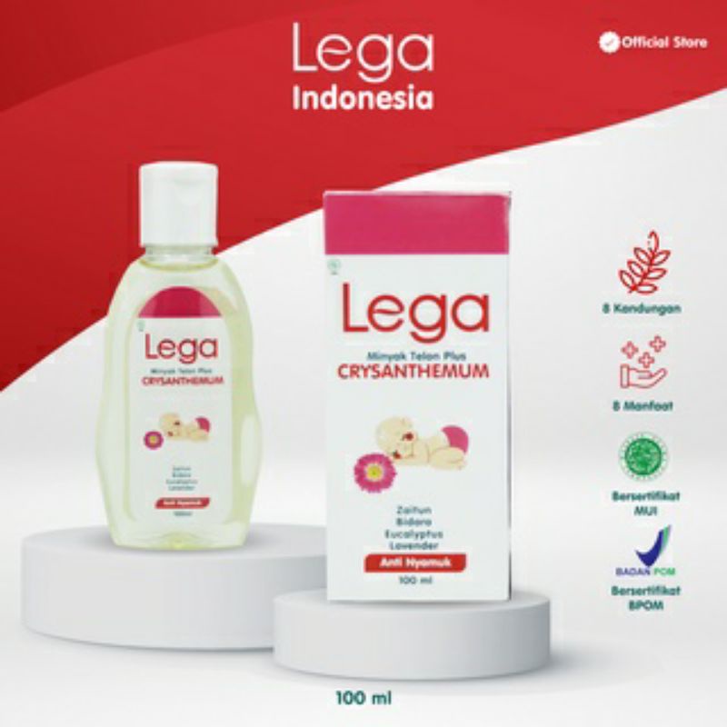 Minyak Telon Lega Plus / Minyak Telon Aromatic  100ml