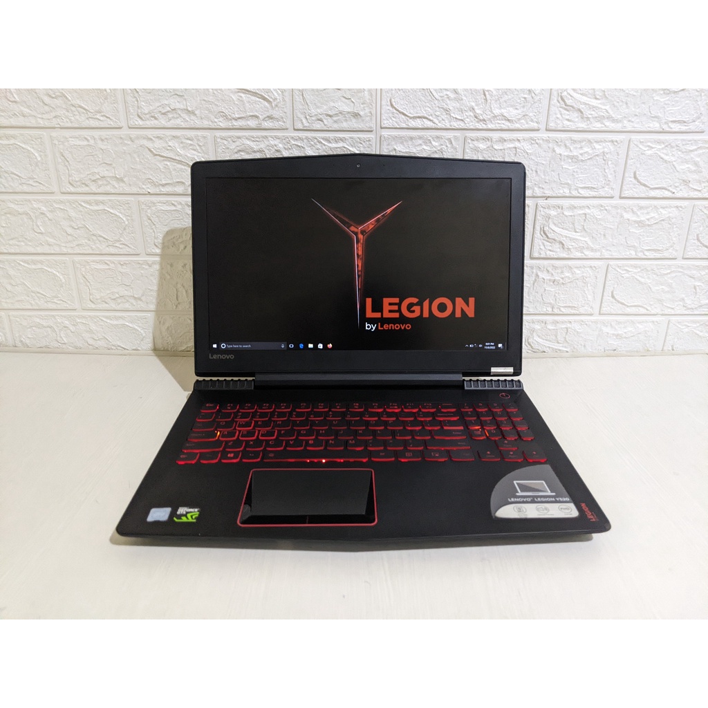 Lenovo Legion Y520 Core i7 7700HQ Nvidia GTX 1050Ti RAM 16GB SSD HDD Laptop Gaming Second Bekas Gen 7