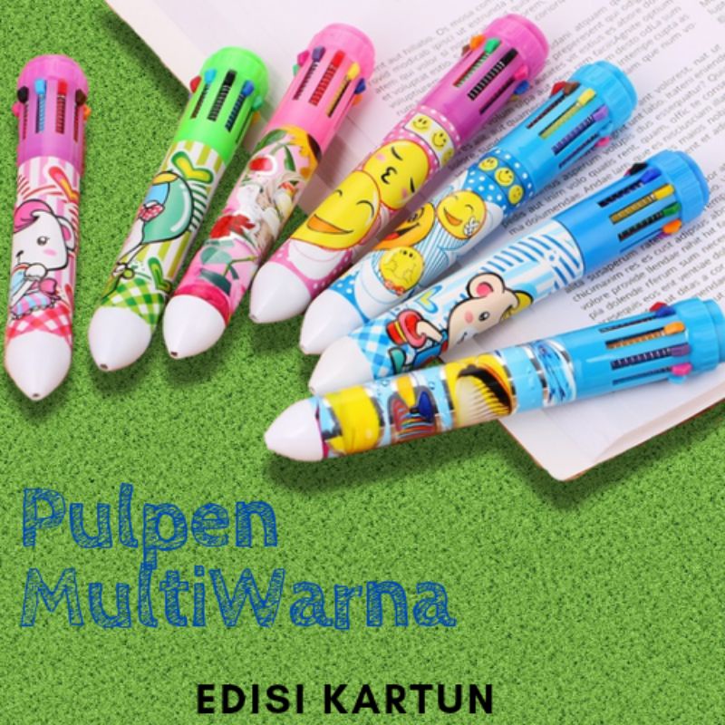 

Pulpen Multiwarna