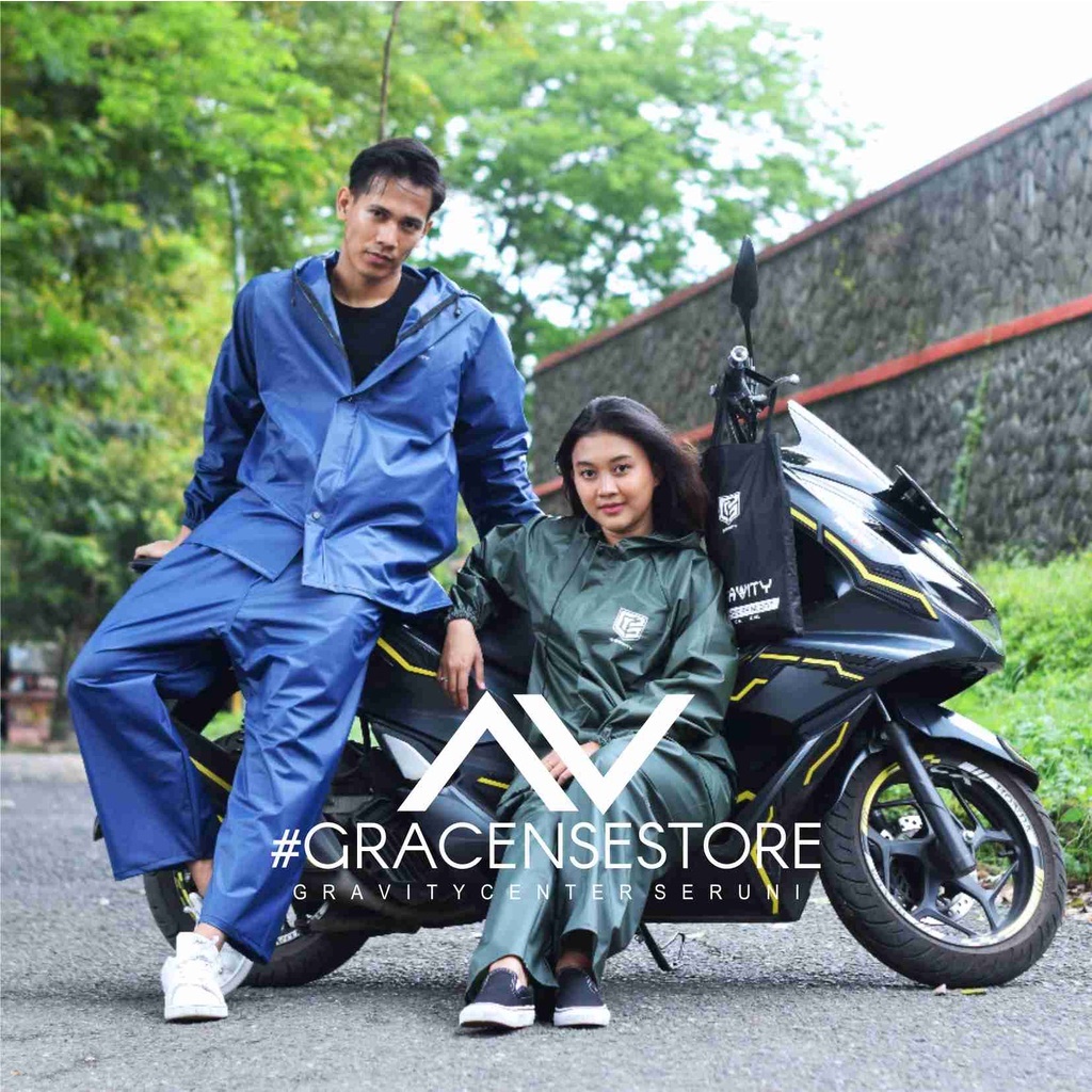 JAS HUJAN, RAINCOAT,PRIA DAN WANITA BY GRAVITY ORIGINAL TEBAL MURAH/JAS HUJAN GRAVITY ORIGINAL/100% anti rembes