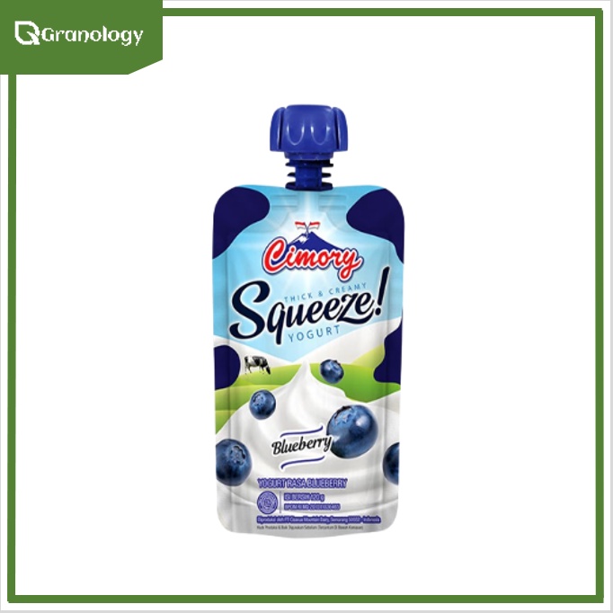 Cimory Yogurt Squeeze 120 ml - Blueberry