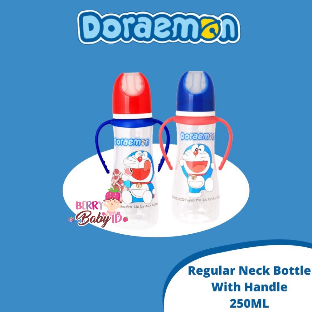 Lusty Bunny Doraemon Regular Round Bottle Botol Susu Bayi Anak Berry Mart