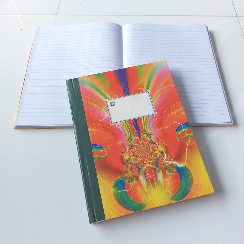

1 BUAH Hard Cover Kwarto 200 Egret Buku Tulis Stock Lama Qwarto 16x21cm 200 Lembar