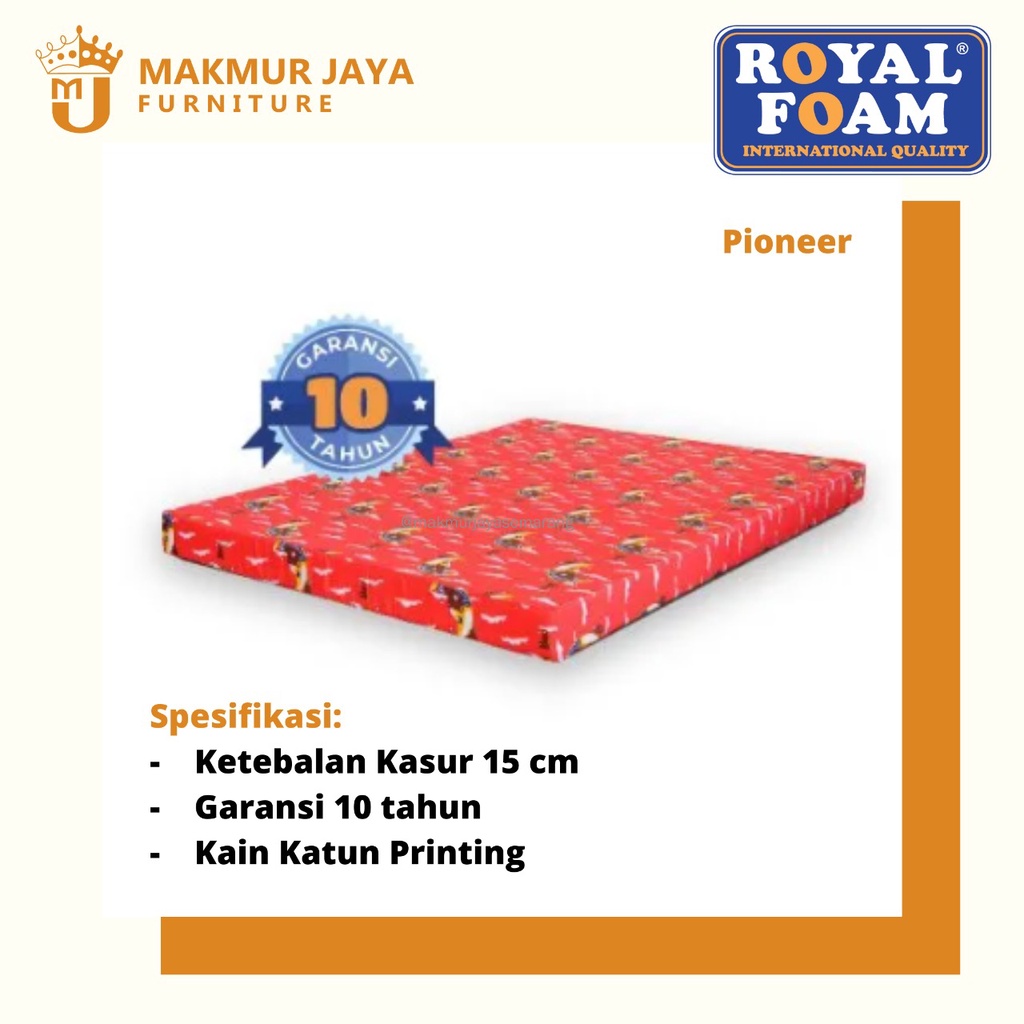 Kasur Busa Royal Foam Pioneer