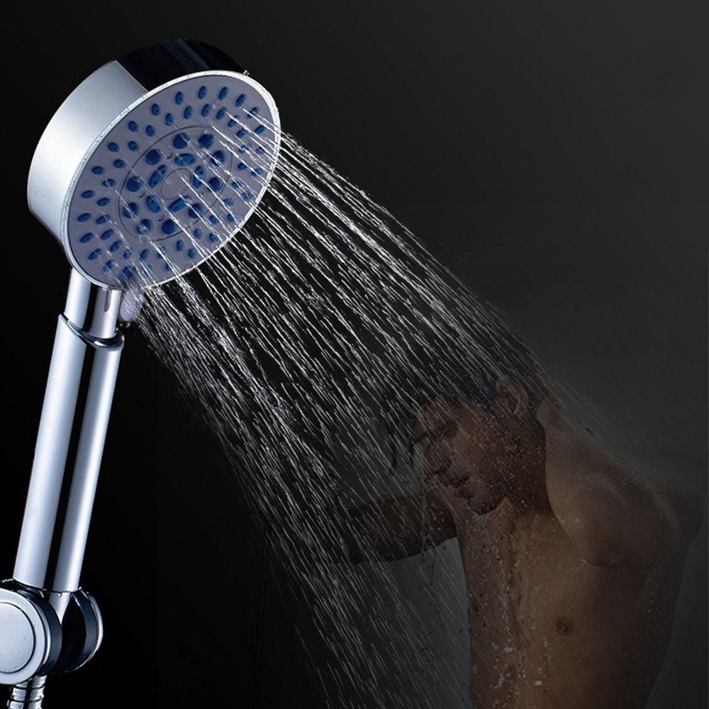 Populer Shower Head Holder Adjustable Aksesoris Perangkat Keras Klem Sprayer Alas Tetap Tekanan Tinggi