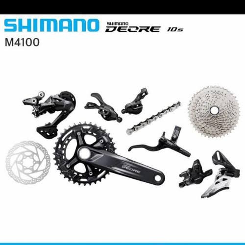 Groupset Shimano Deore M4100 Disc Brake MTB
