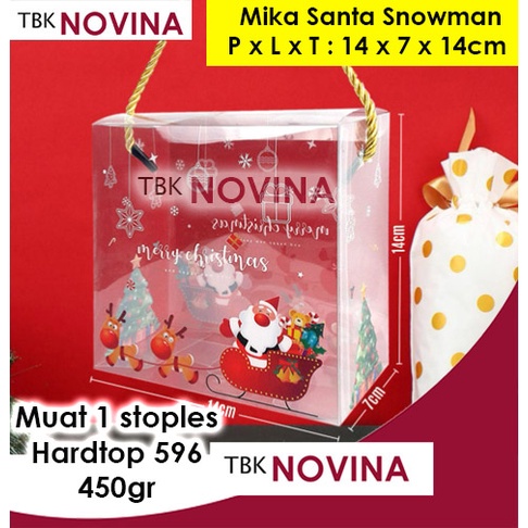 BOX KUE NATAL CHRISTMAS / KOTAK NATAL / BOX KUE KERING / BOX STOPLES / KOTAK KUE NATAL