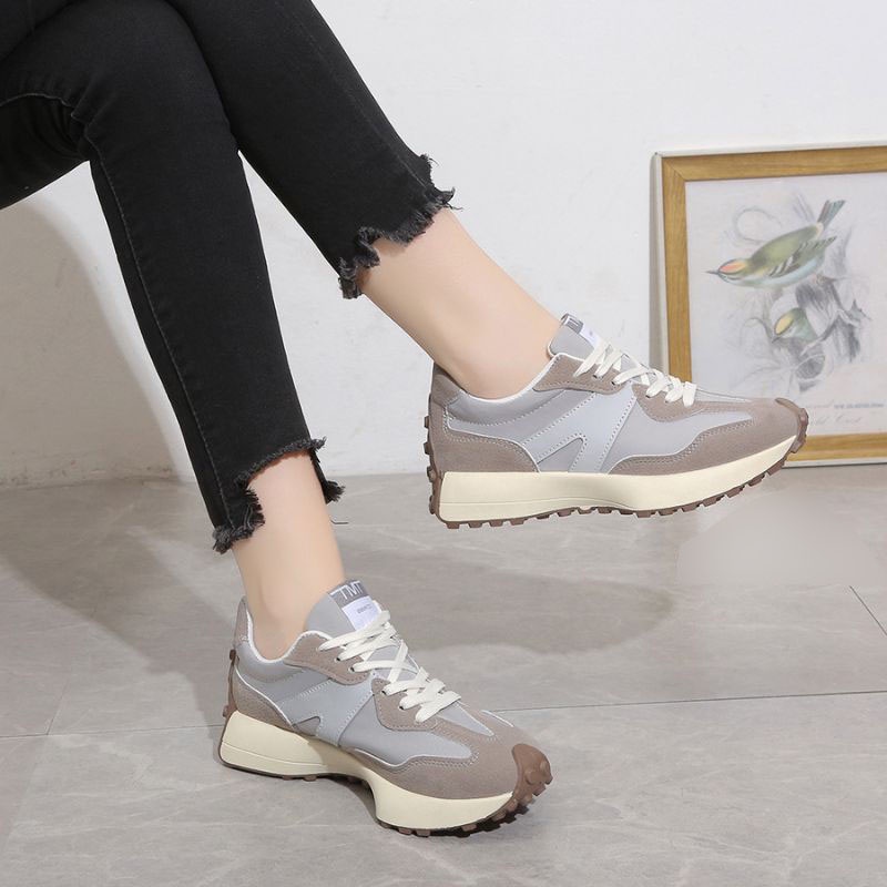 RYX - Denim LMN Sepatu Sneakers Tali Wanita Fashion Casual / Olahraga - Import Ori