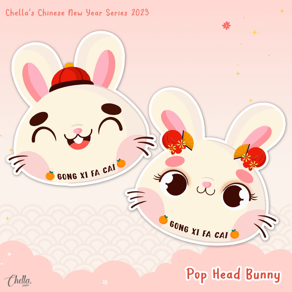 

CUSTOM ANGPAO IMLEK 2023 - BUNNY POP HEAD SERIES (bisa tulis nama - isi 6 pc)