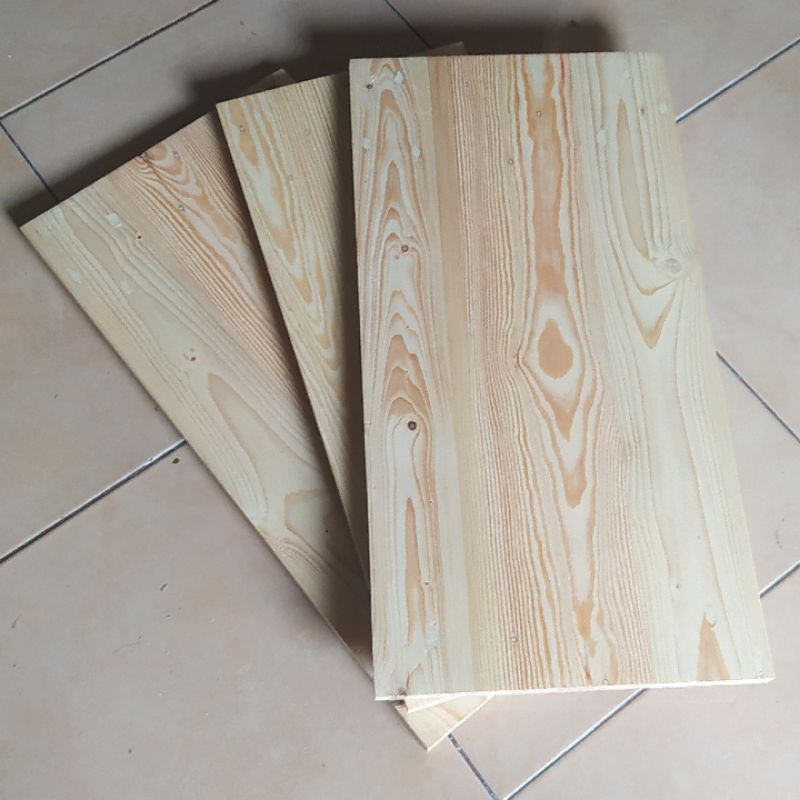 Ambalan papan kayu jati belanda 60x40