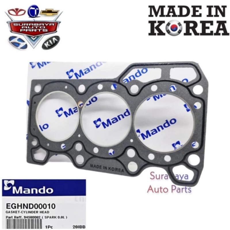 Gasket Cylinder Head Chevrolet Spark 800cc/Matiz Packing Head