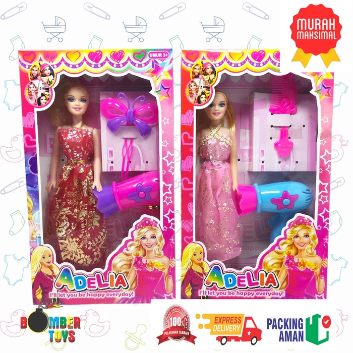 MAINAN ANAK BONEKA BERBIEE BEAUTY 168