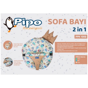 PIPO THE PINGUIN SOFA BAYI 2 IN 1 - PPK1302