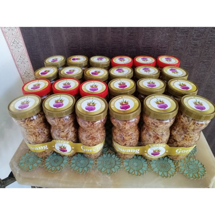 

Bawang Goreng Sultan - Paket Sultan Besar ( 6 Botol )