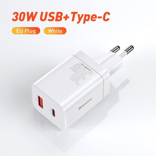 Baseus Super SI Pro Quick Charger 30W 1C+1U CCSUPP Garansi Resmi