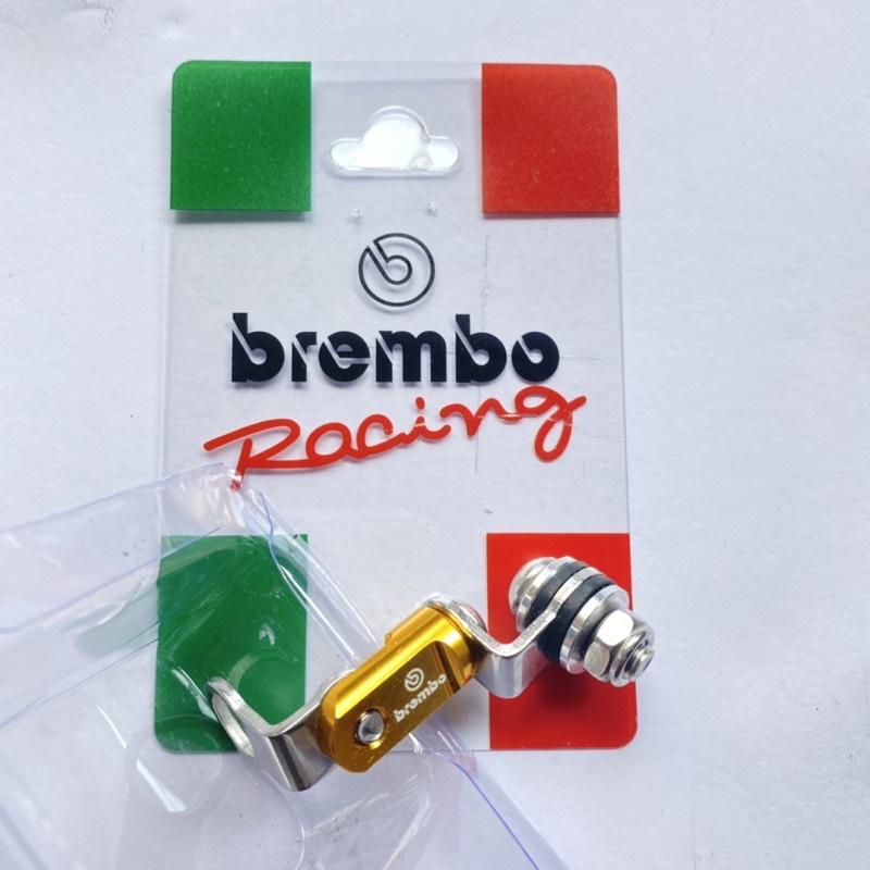 BREKET TABUNG MINYAK REM BREMBO ORIGINAL FULL CNC UNIVERSAL / DUDUKAN TABUNG MINYAL OLI MASTER REM BY BREMBO FULL CNC UNIVERSAL