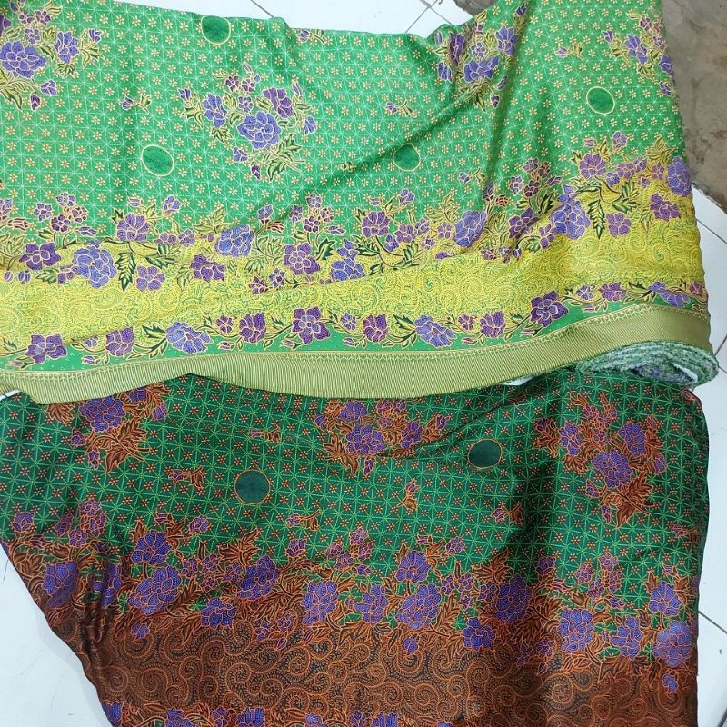 kain batik muslimat nu sutra kain batik muslimat nu bahan sutera berlogo batik muslimat seragam bati