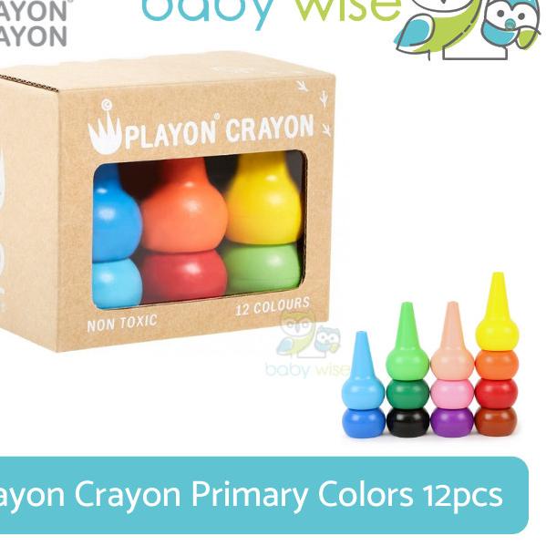 

Playon Crayon Primary Colors 12pcs