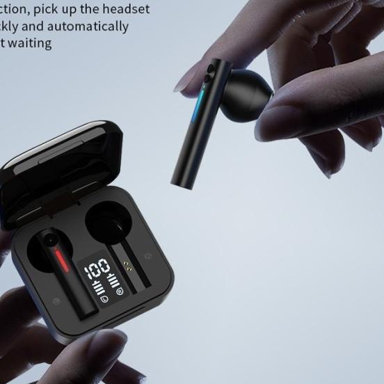 Headset Bluetooth TWS T13 V5.0 LED Smart Dispay
