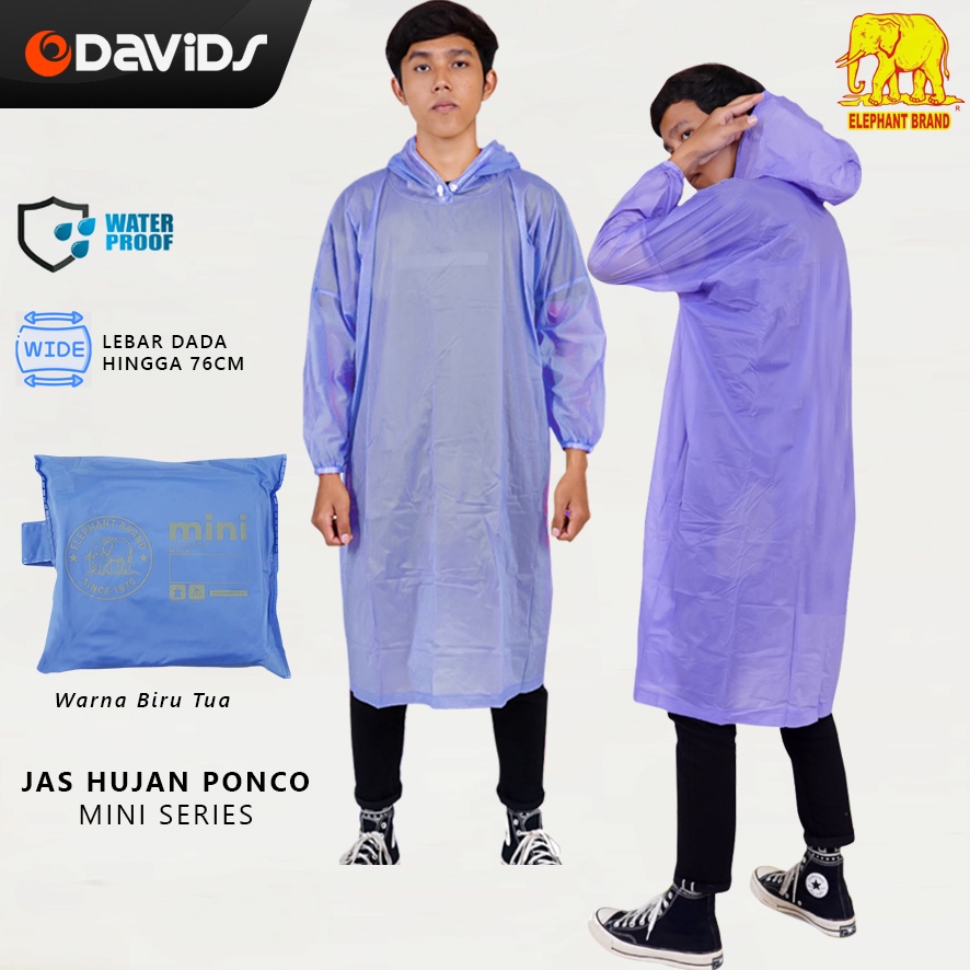 Jas Hujan Raincoat Ponco Batman Rain Coat Jaz Ujan Mantel Murah Mini
