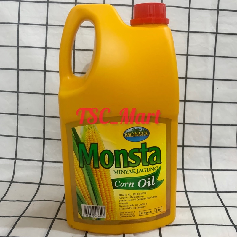 

Monsta 3 ltr Minyak Goreng Jagung / Corn Oil Import Malaysia / Monsta / 3 / ltr / Minyak / Goreng / Jagung / Corn / Oil / Import / Malaysia