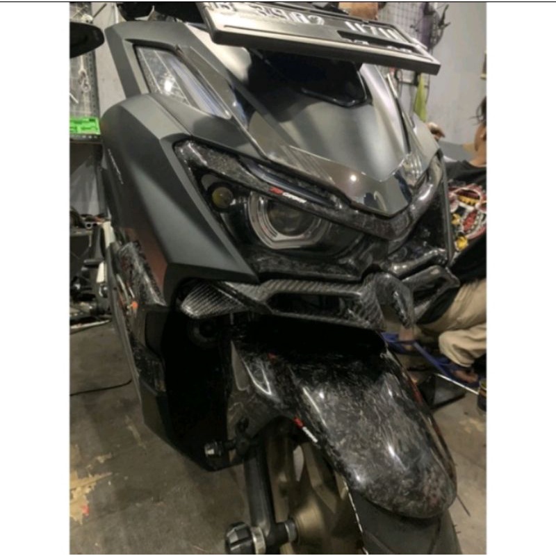 Winglet Carbon Kevlar Honda Vario 160 Carbon Kevlar asli