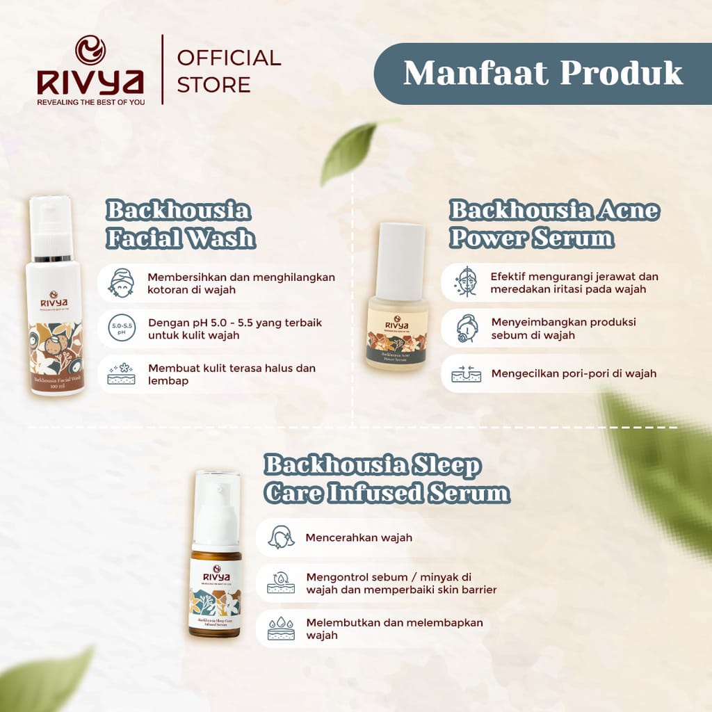 RIVYA Backhousia Series