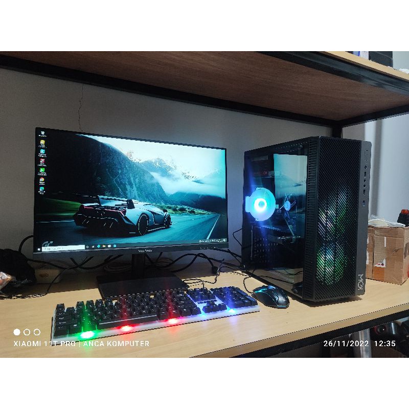 pc gaming desain streaming i5 10400f 16gb ddr4 gtx 1050 ti